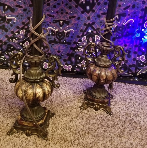 Vintage lamp set - Picture 3 of 8